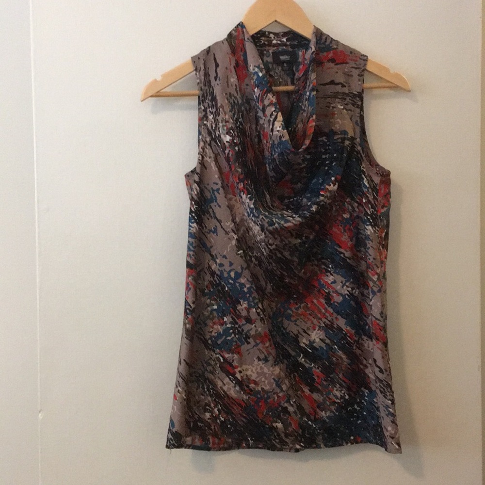 Mossimo sleeveless cowl neck top, small, VGUC